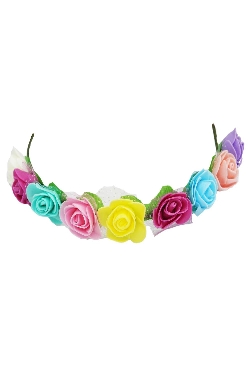 GHIRLANDA DI ROSE PER DAMIGELLE